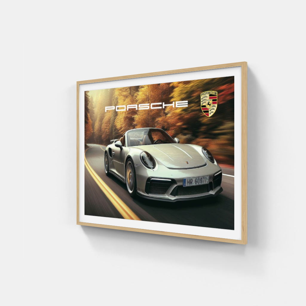 Porsche 911 Cabriolet poster