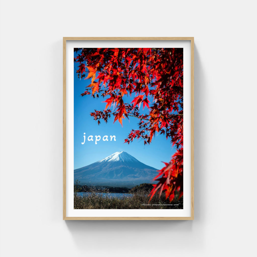 Mt Fuji poster