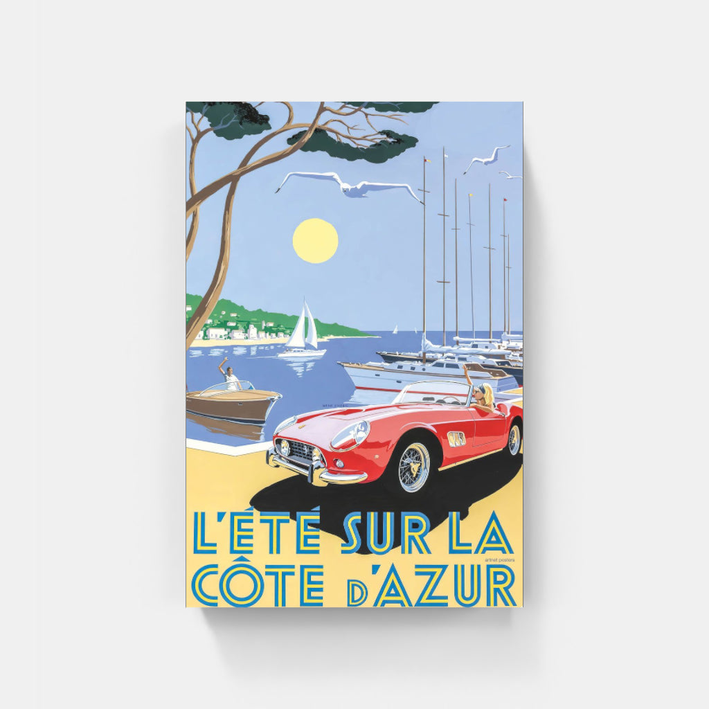 Été sur la Côte d'Azur poster