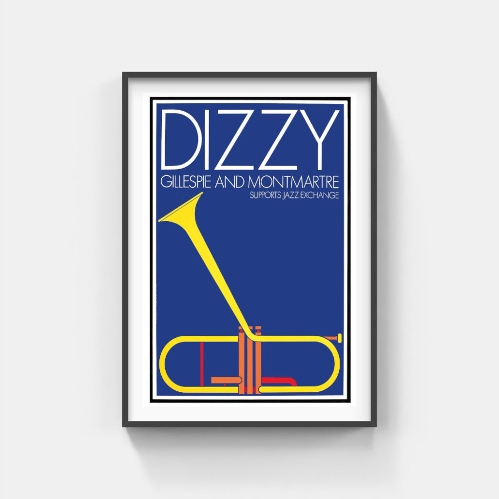 Dizzy at Montmartre poster