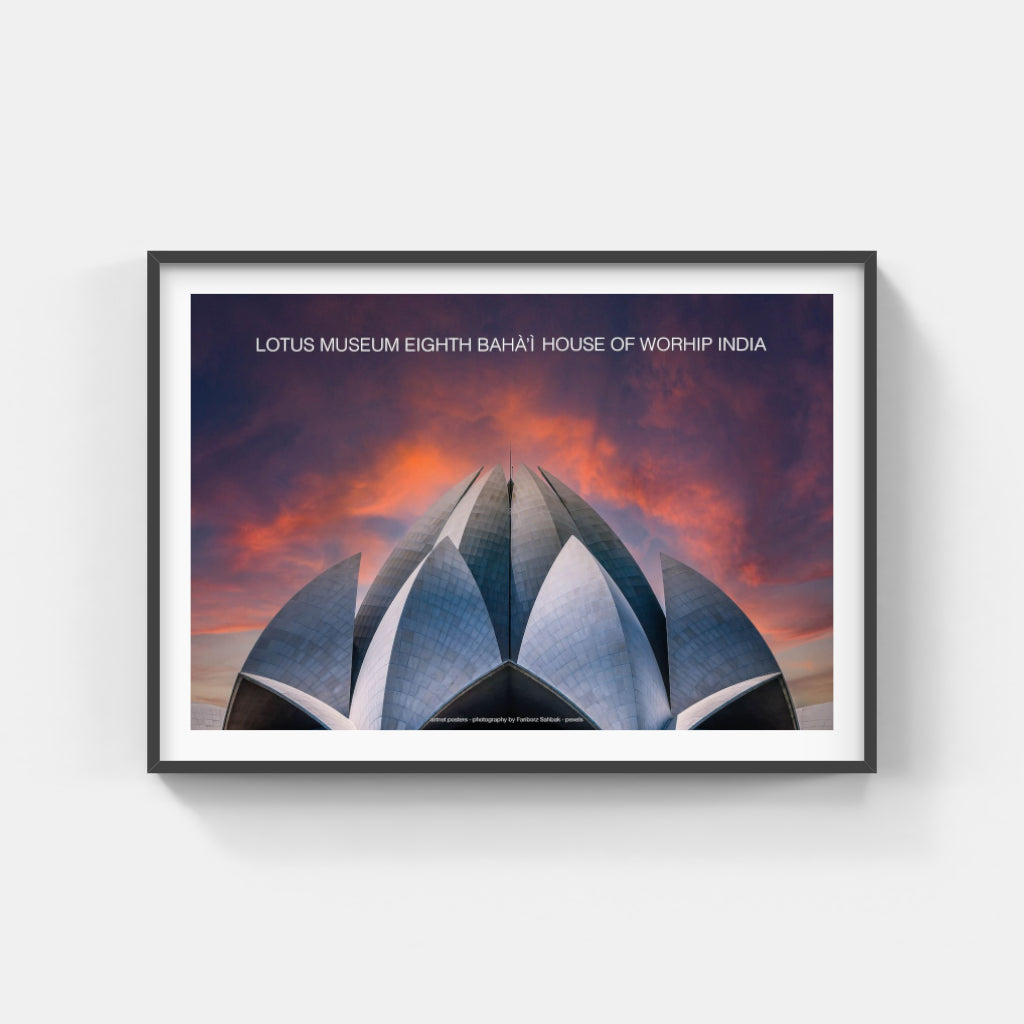 Lotus Museum New Delhi poster