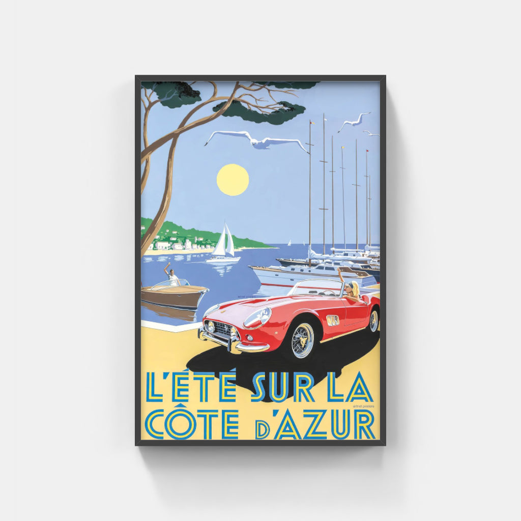 Été sur la Côte d'Azur poster