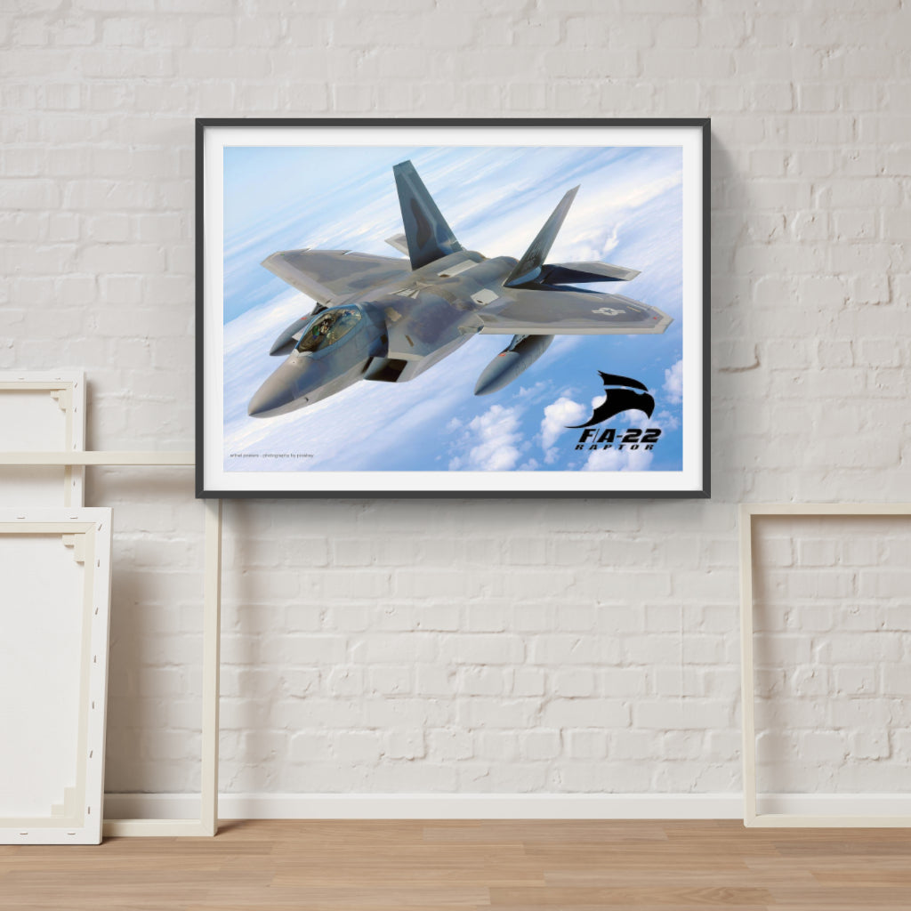 F22 Raptor poster