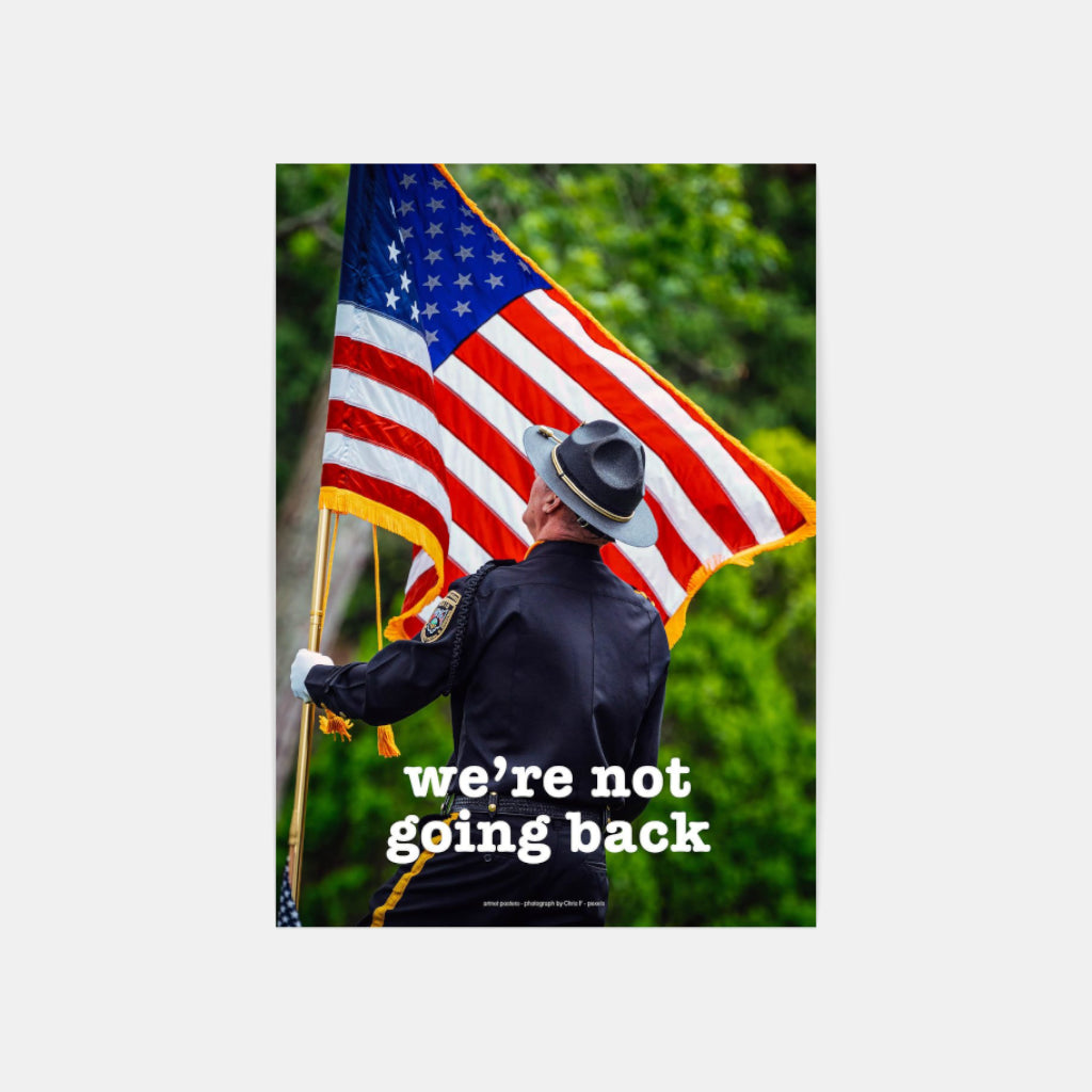 We're Not Going Back poster