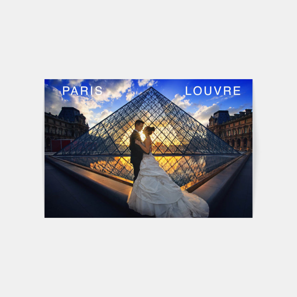 Musée du Louvre Paris poster