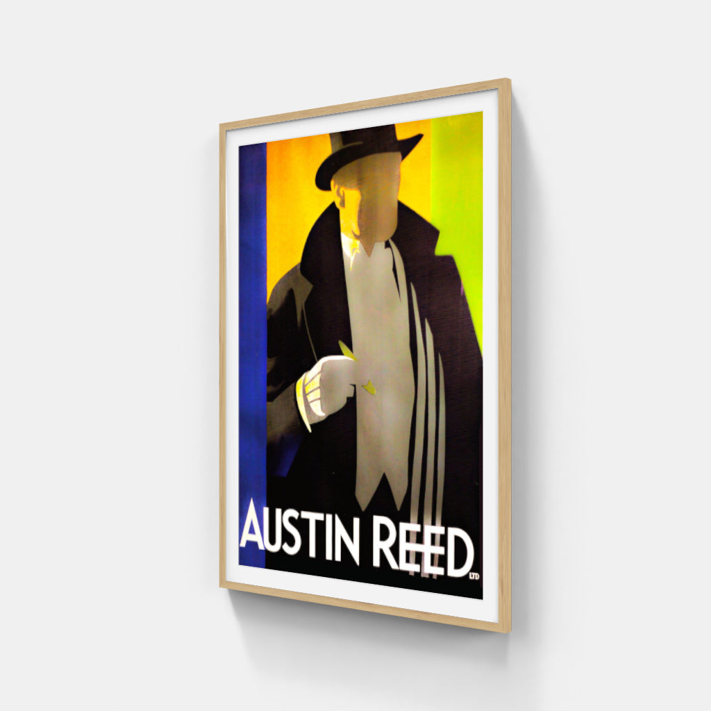 Austin Reed 1927 retro poster