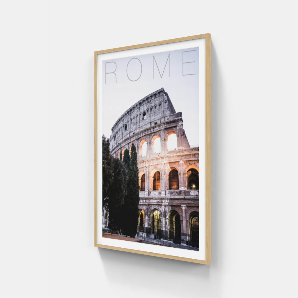 Rome Colosseum poster