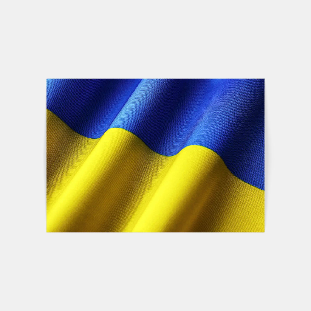 Ukraine Flag poster