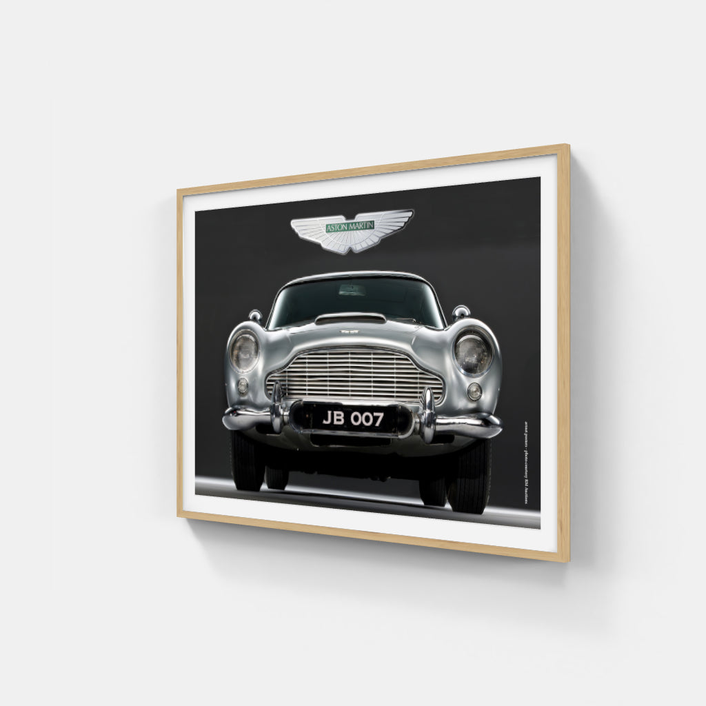 Aston Martin DB5 007 poster