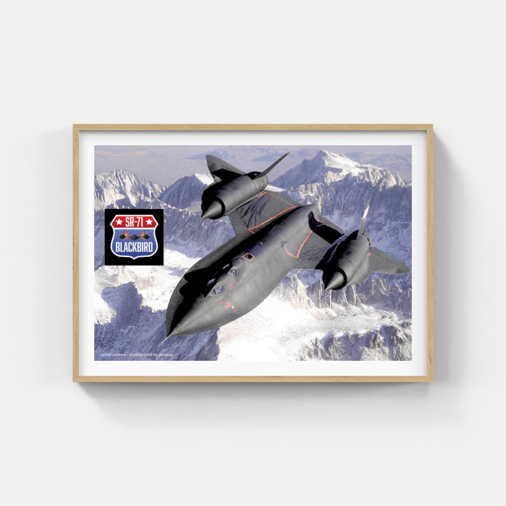 SR71 Blackbird poster