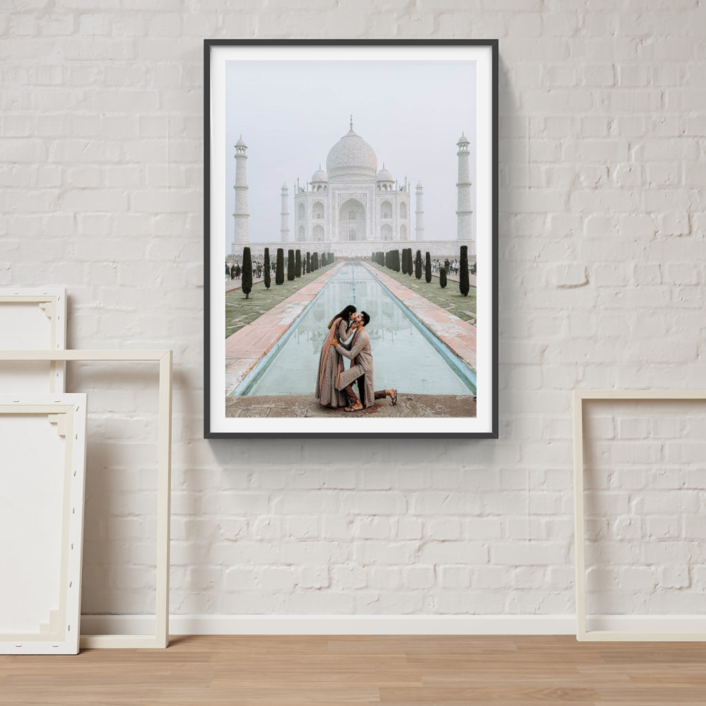 Taj Mahal Love poster