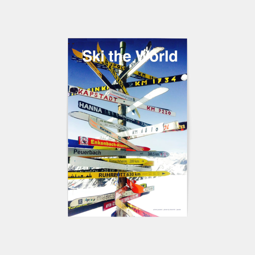 Ski the World poster