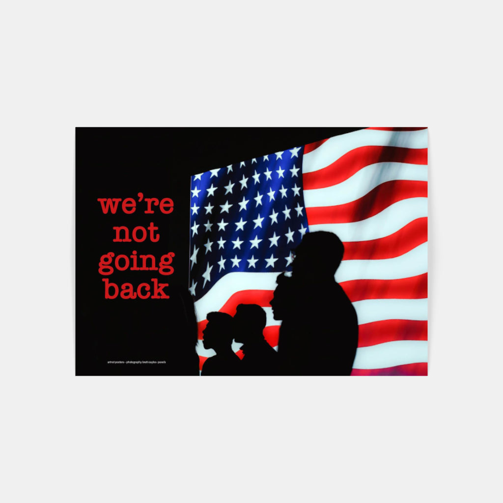 We're Not Going Back poster