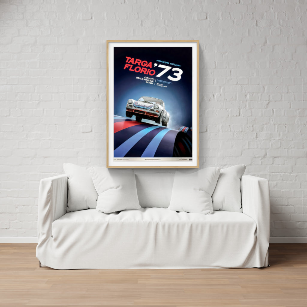 Porsche Targa Florio 1973 poster