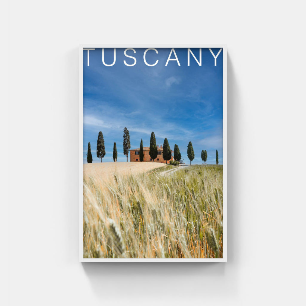 Idyllic Tuscany poster