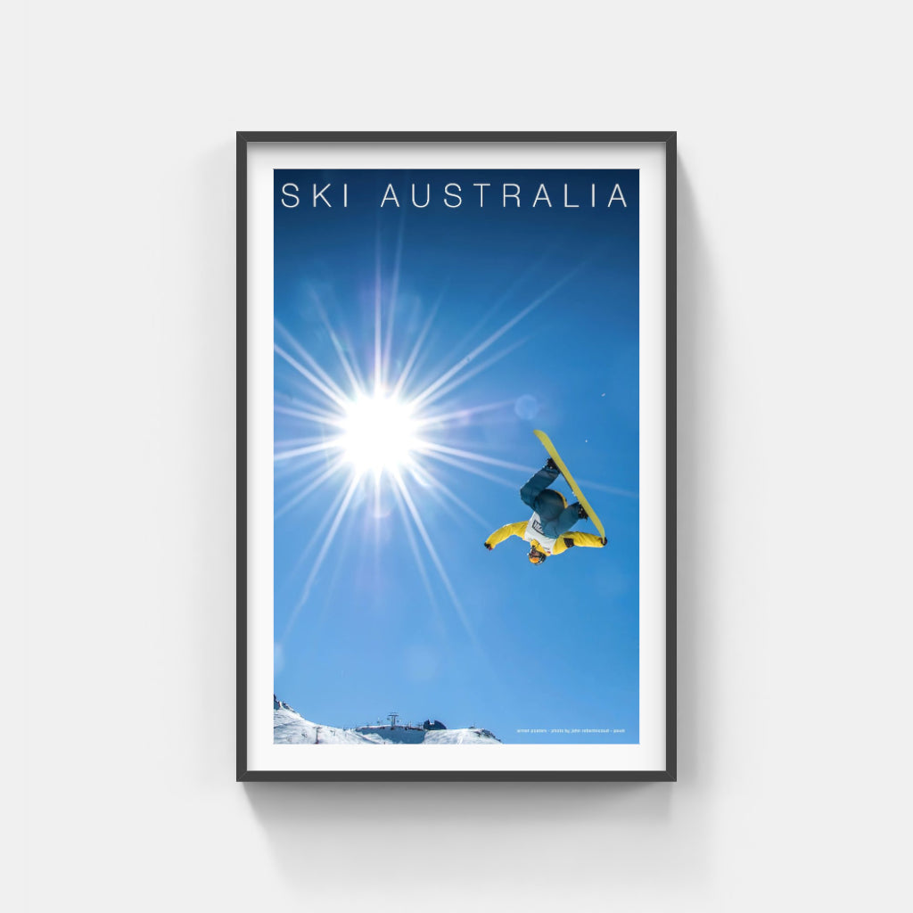 Snowboard Somersault poster