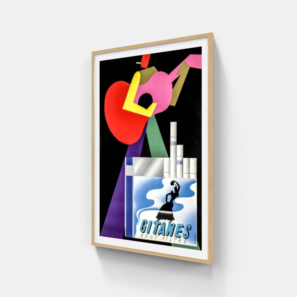 Gitanes Blue poster