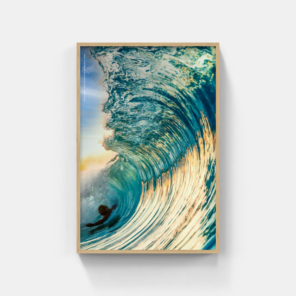 Wall of Glass surfing poster