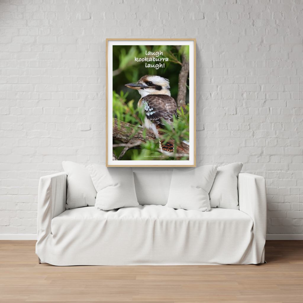 Laugh Kookaburra Laugh poster