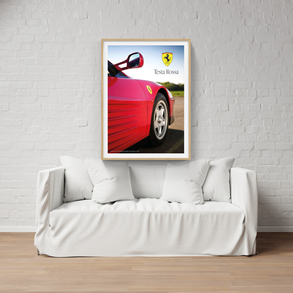 Ferrari Testa Rossa poster