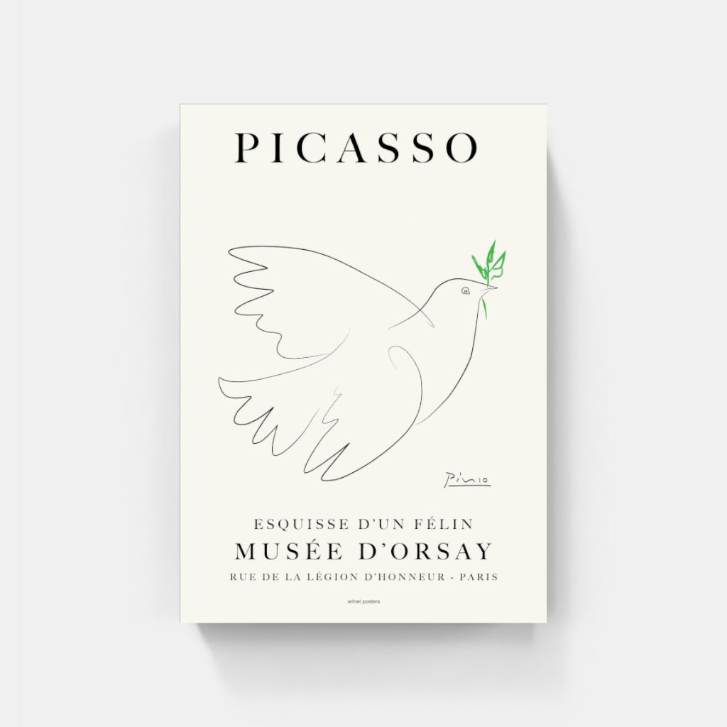 Picasso Peace Dove poster