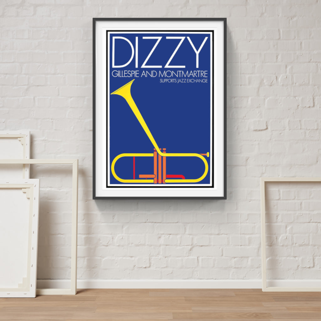 Dizzy at Montmartre poster