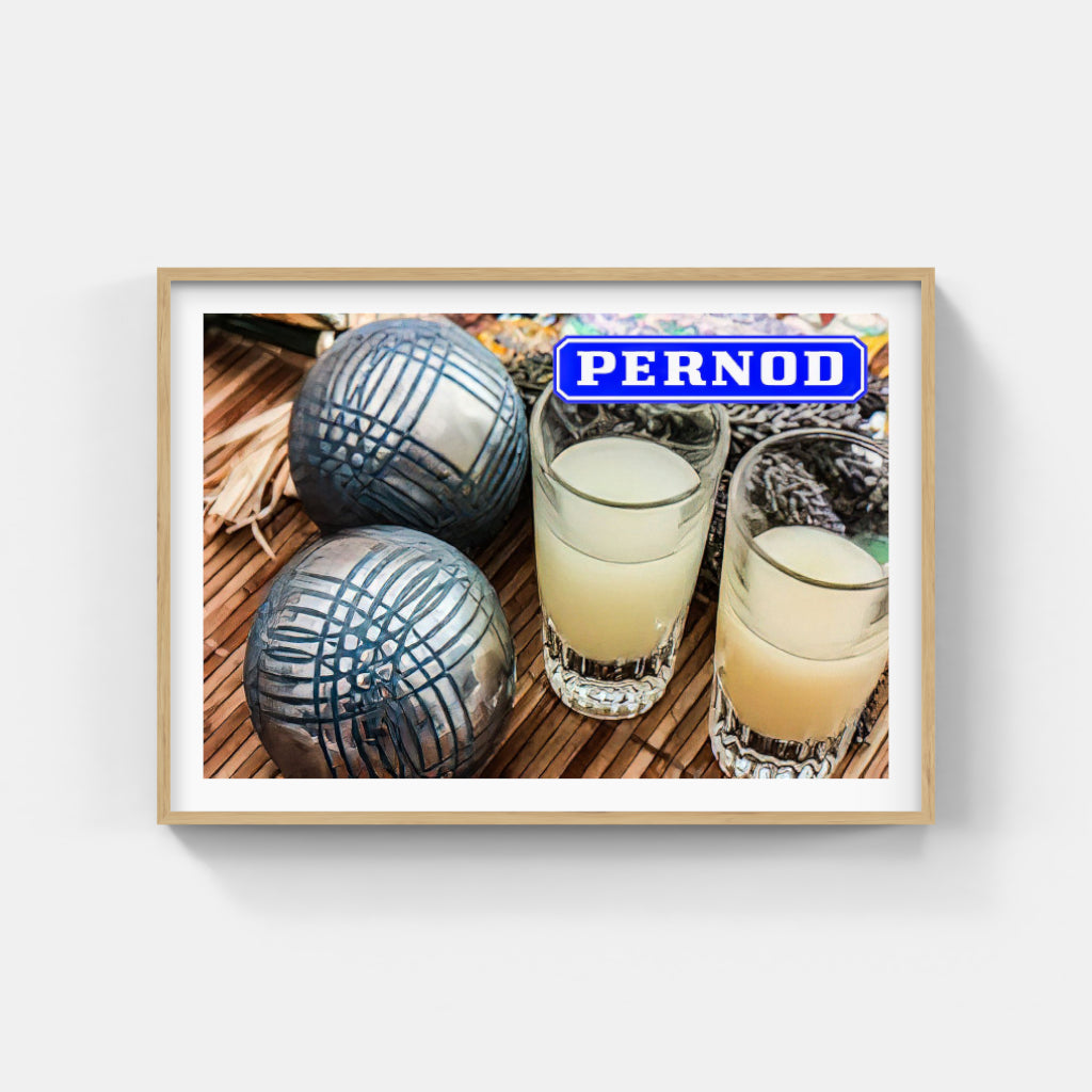 Pernod Pétanque poster