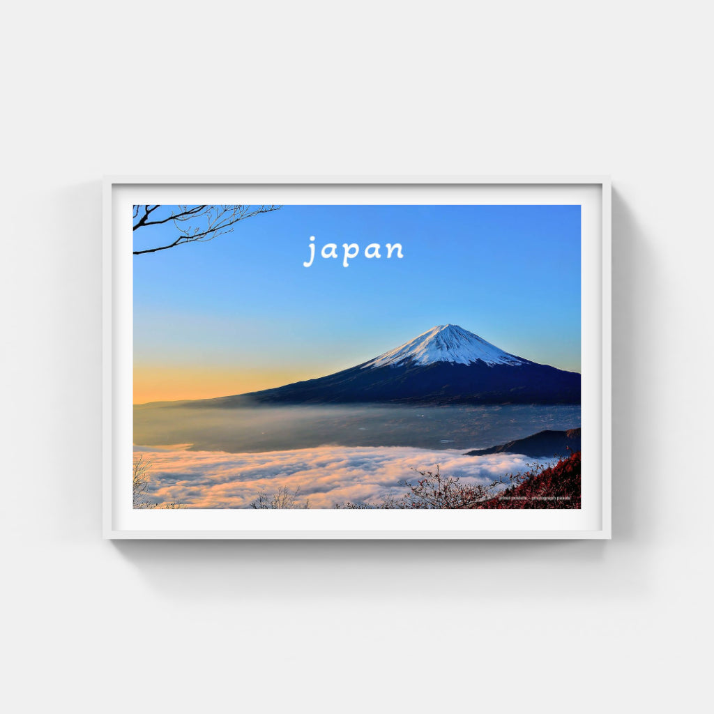 Mt Fuji poster