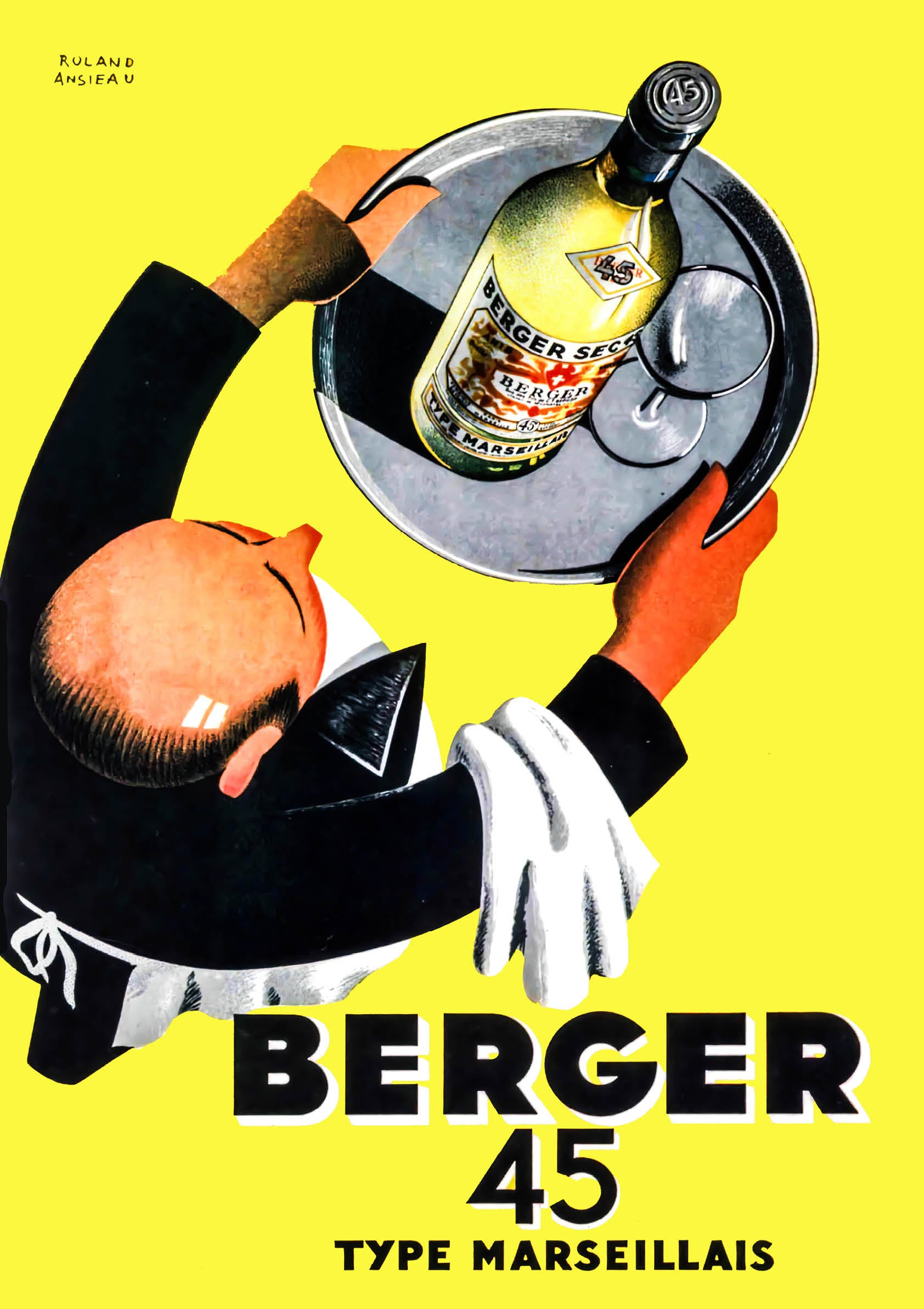 Berger 45 by Roland Ansieau poster