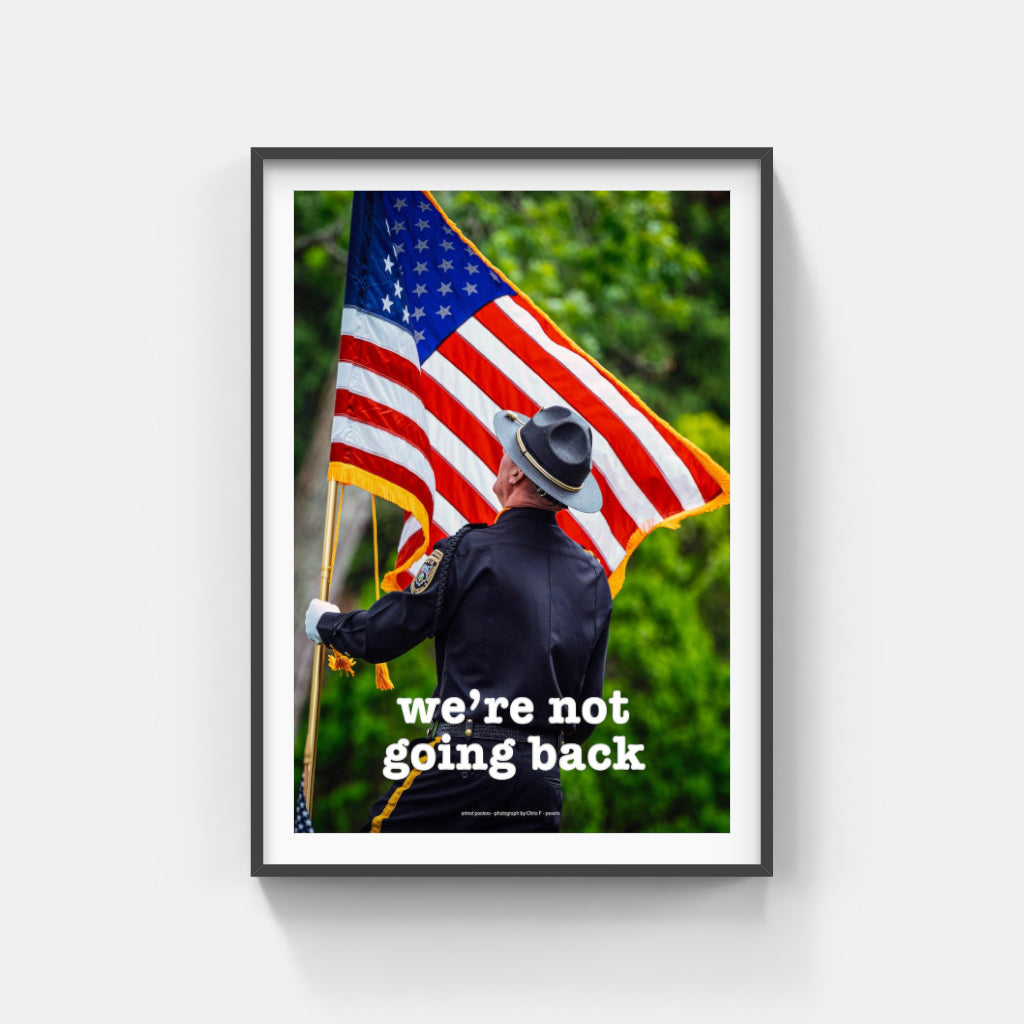 We're Not Going Back poster