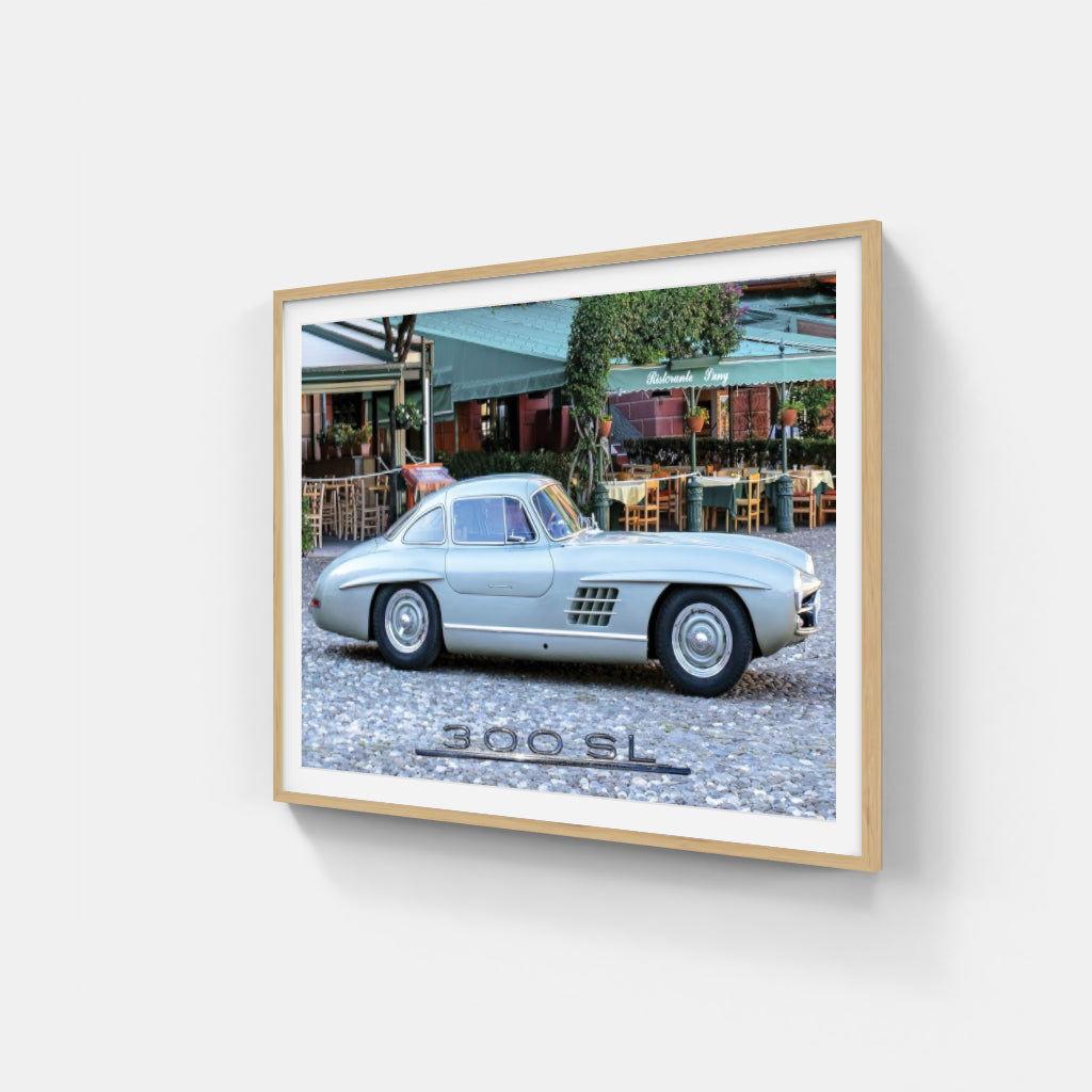 Mercedes Benz 300 SL Gullwing poster