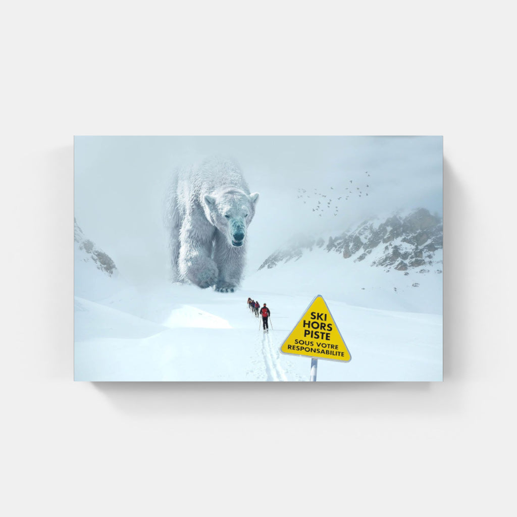 Off Piste skiing poster