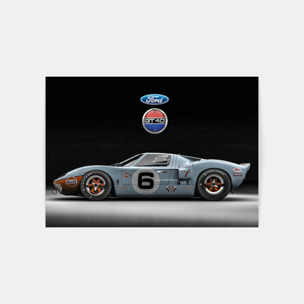 Ford GT40 poster