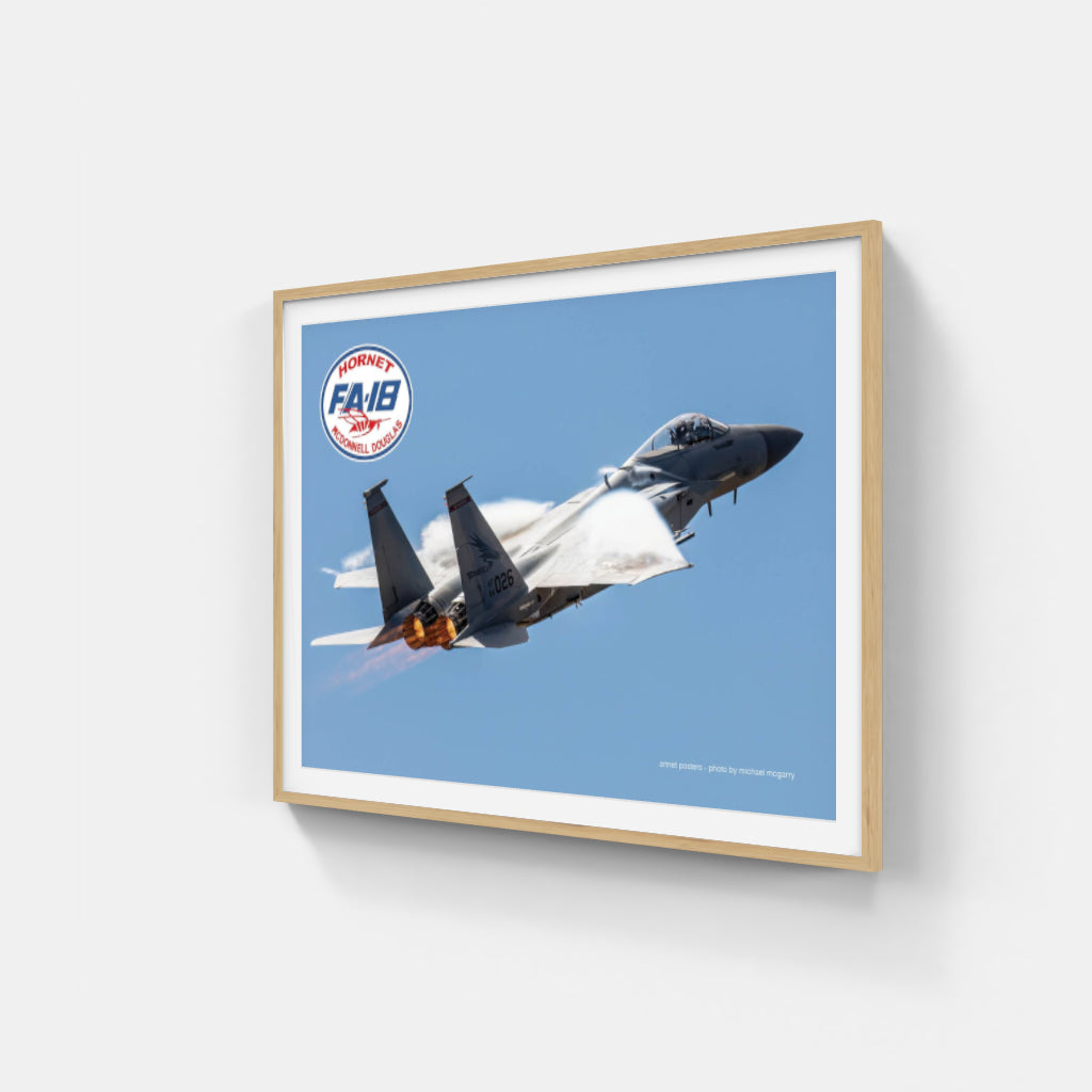 F18 Hornet poster