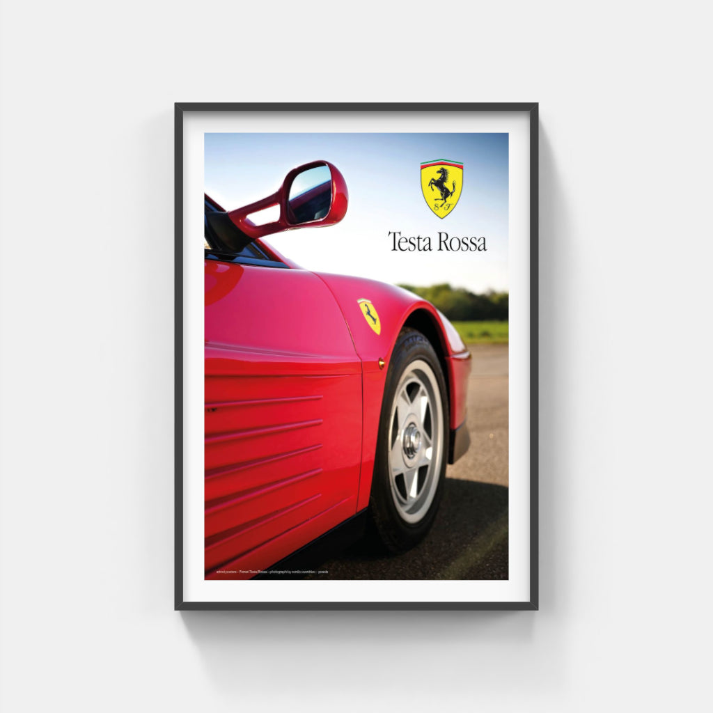 Ferrari Testa Rossa poster