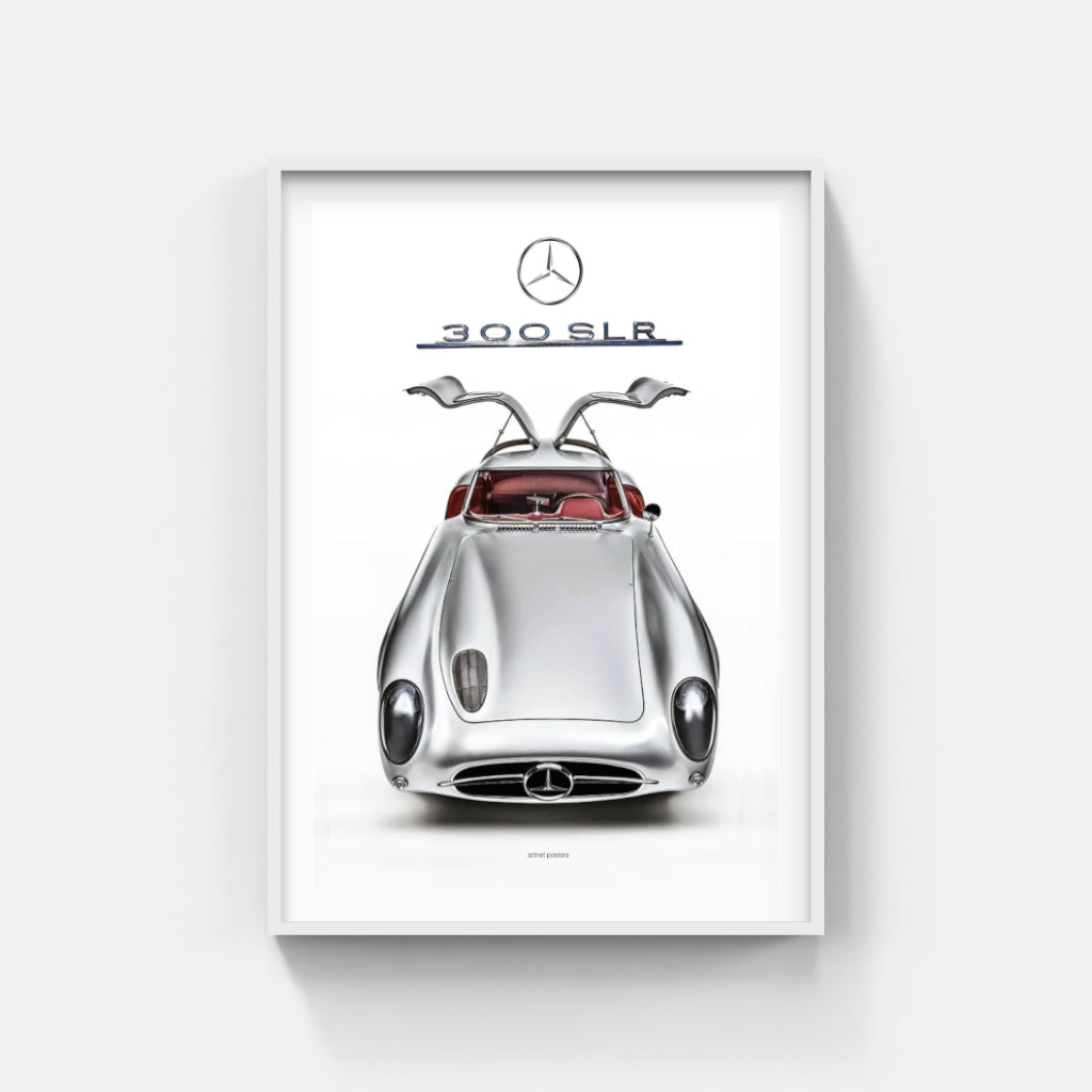 Mercedes Benz 300 SLR poster