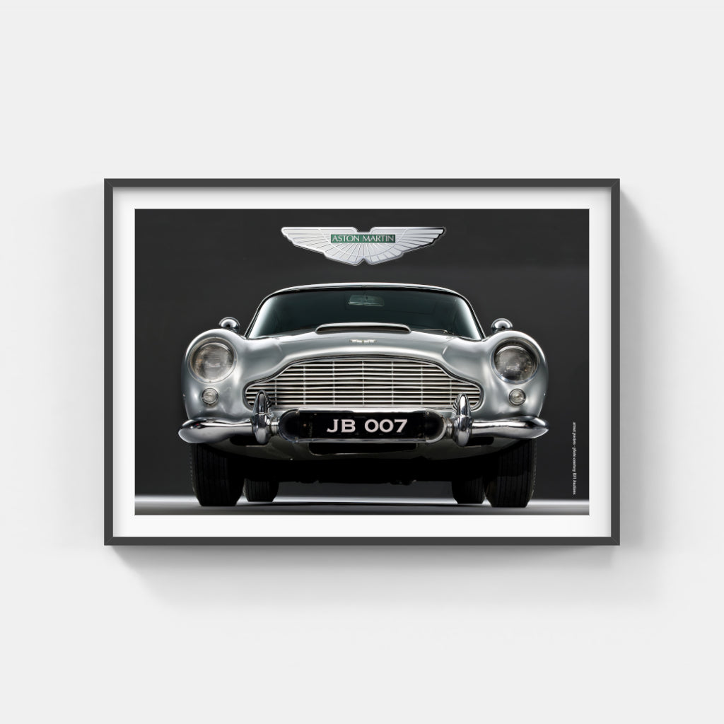 Aston Martin DB5 007 poster