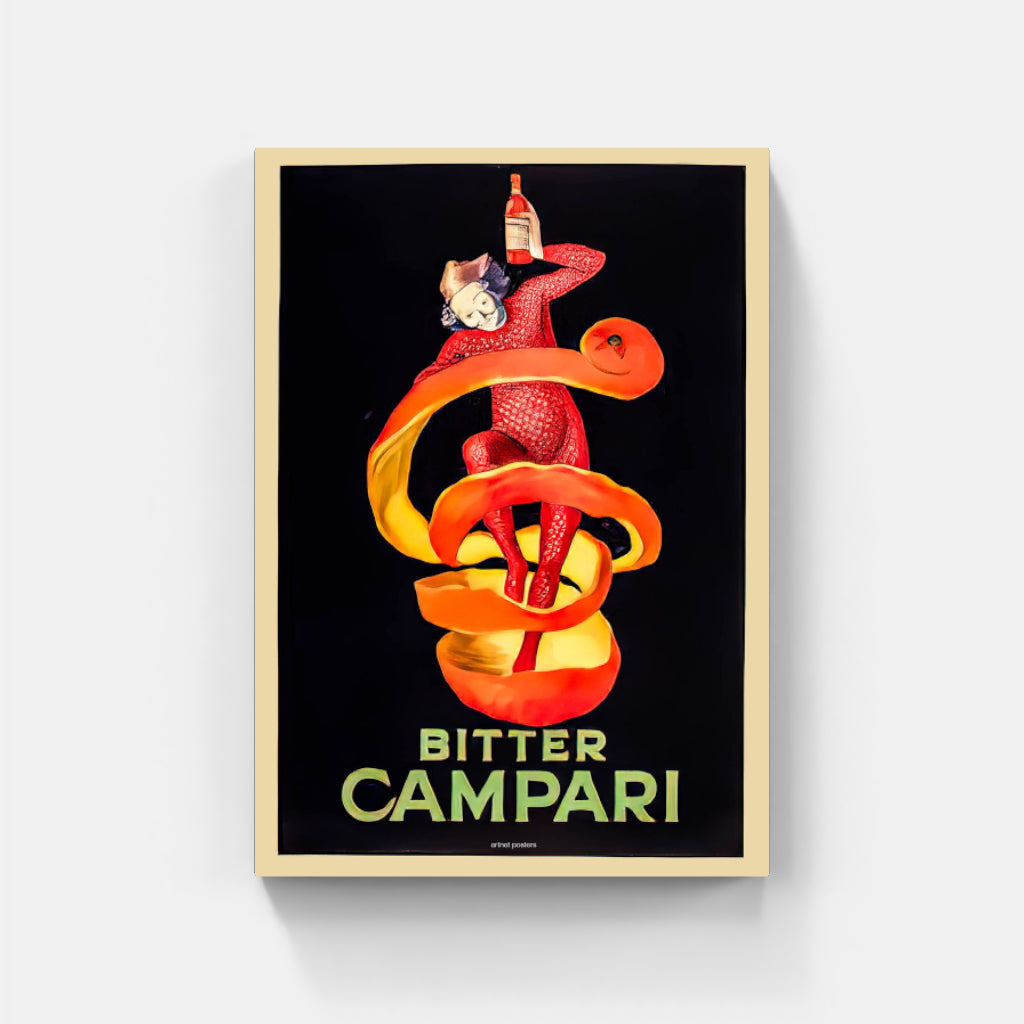 Campari, the fashionable aperitif poster