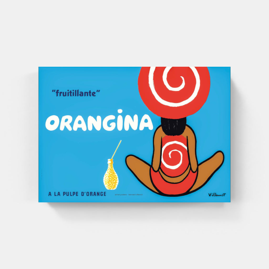 Orangina - Bernard Villemot poster