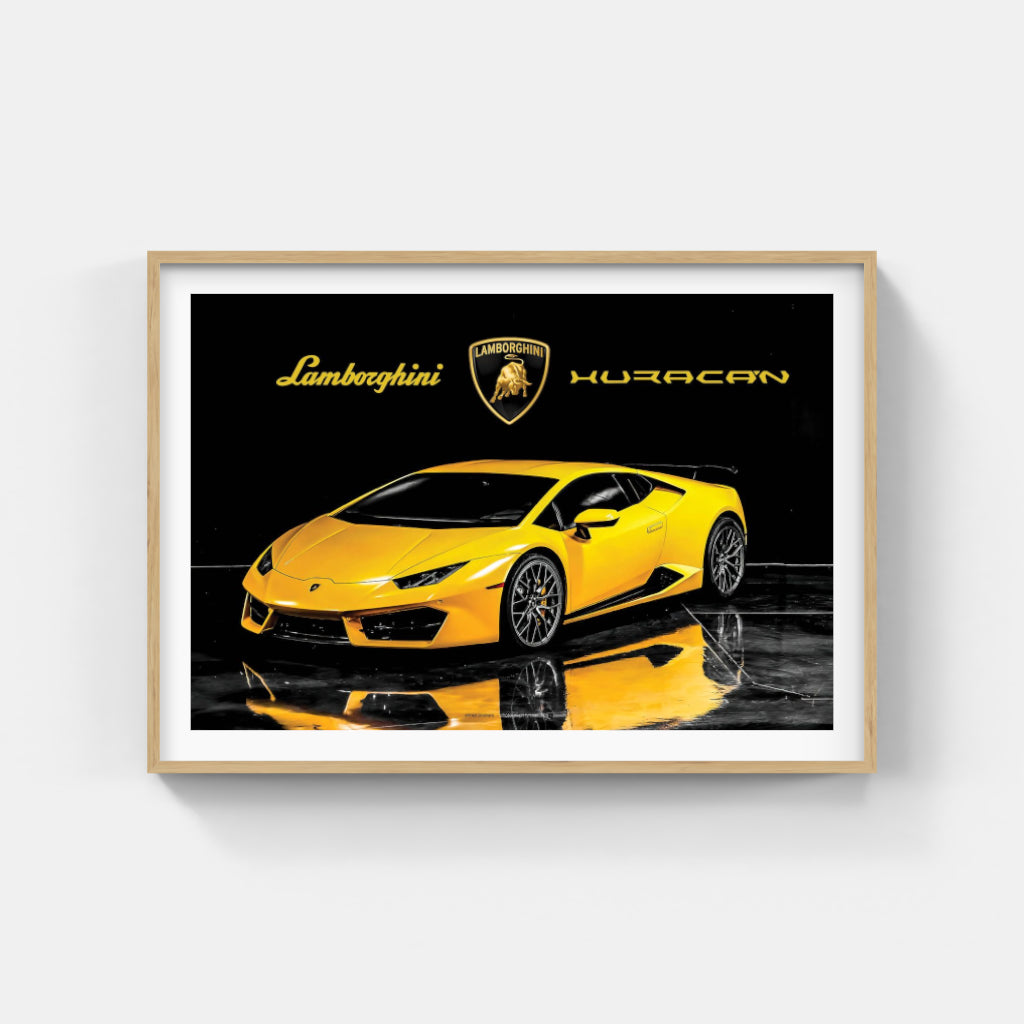 Lamborghini Huracan poster