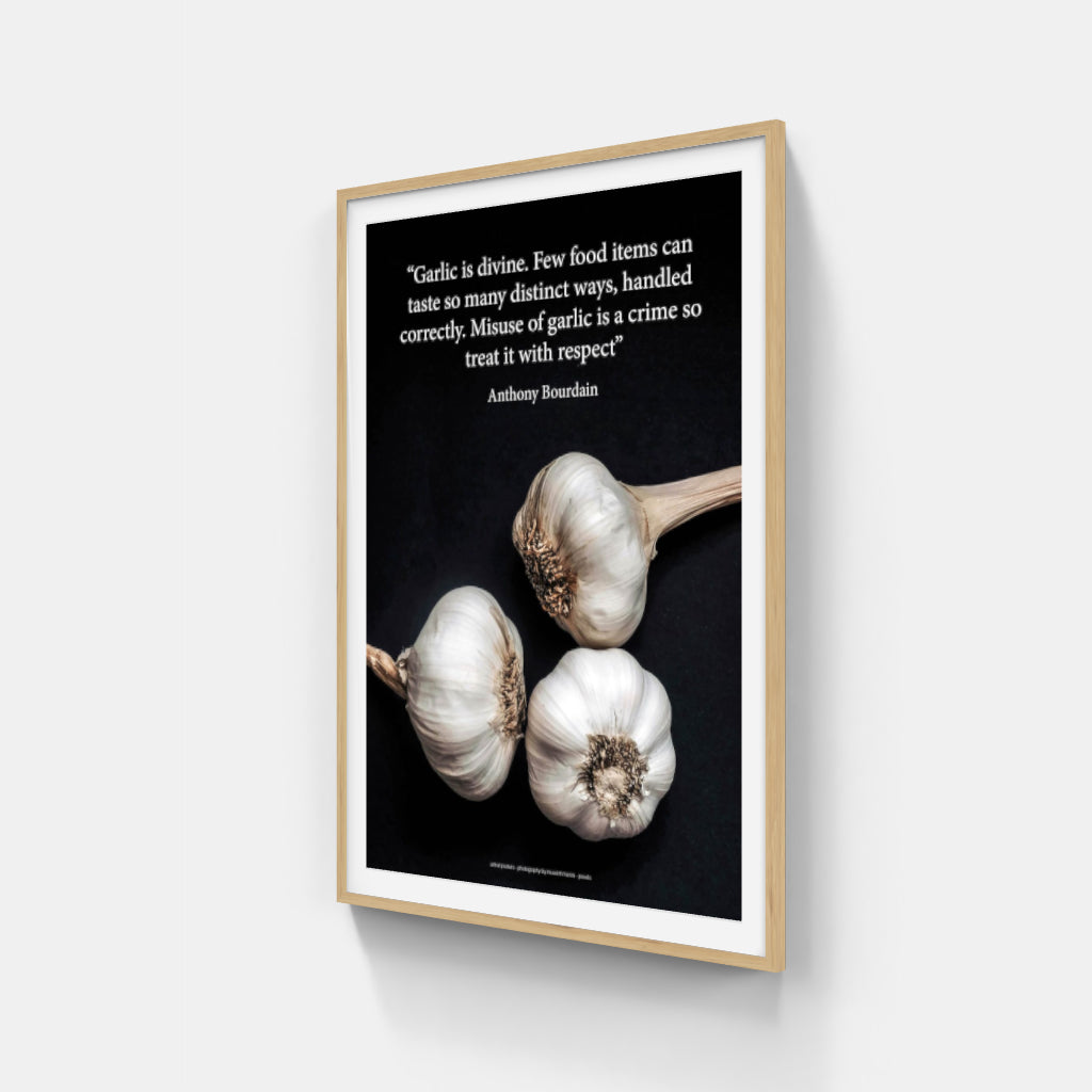 Garlic poster