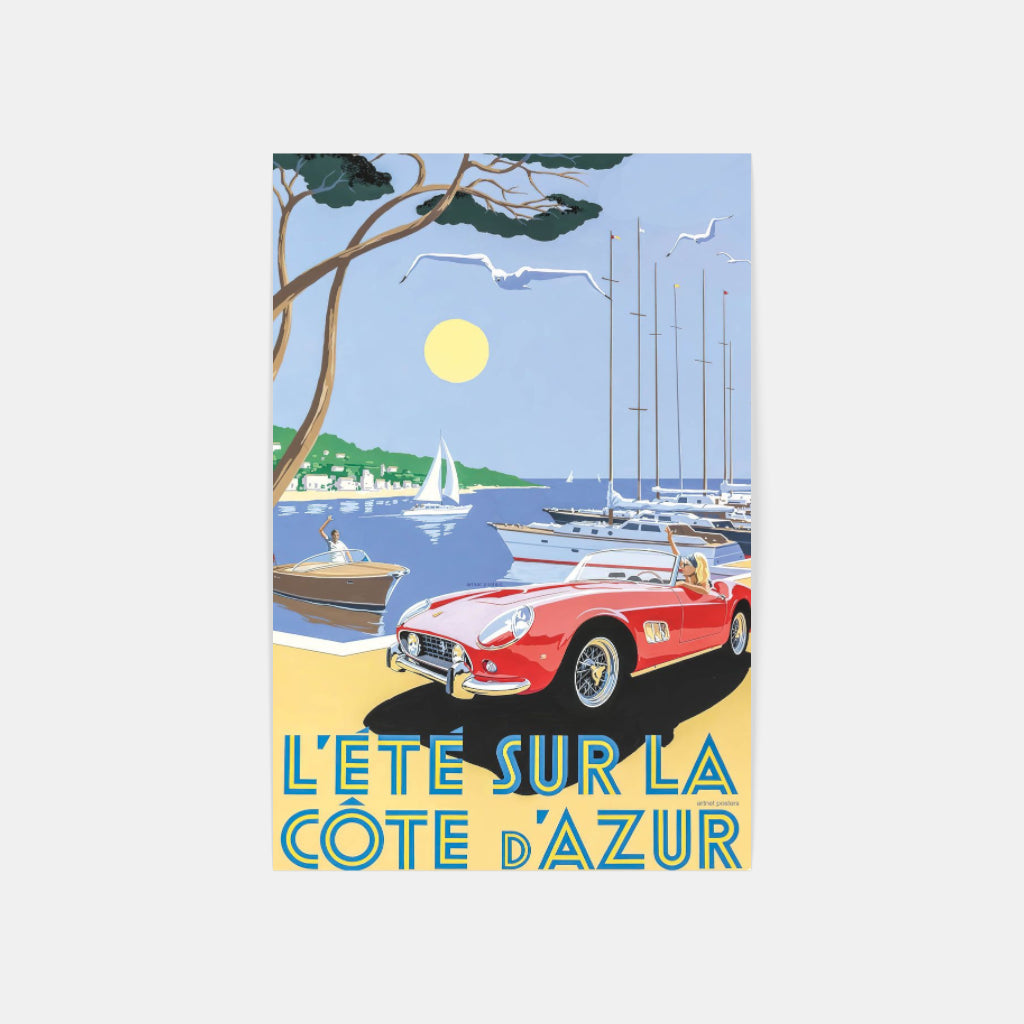 Été sur la Côte d'Azur poster