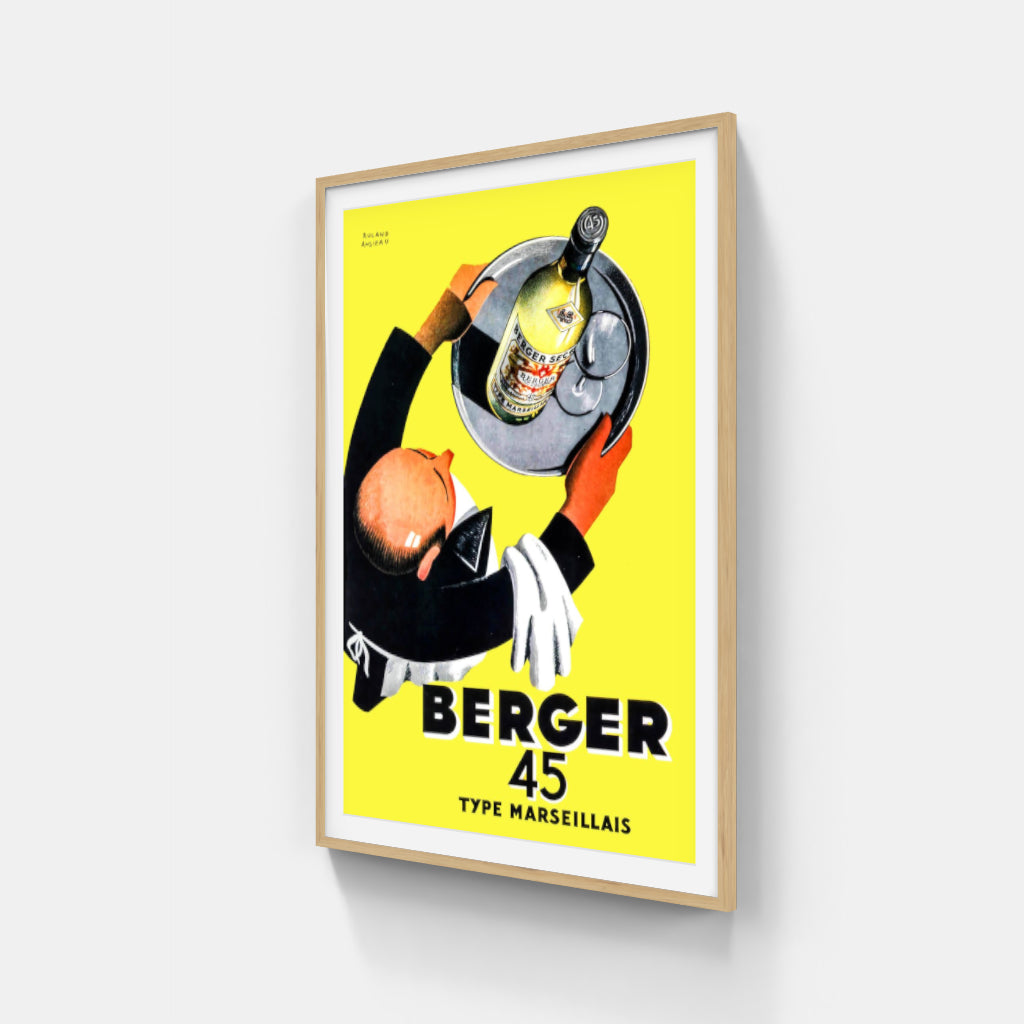 Berger 45 by Roland Ansieau poster