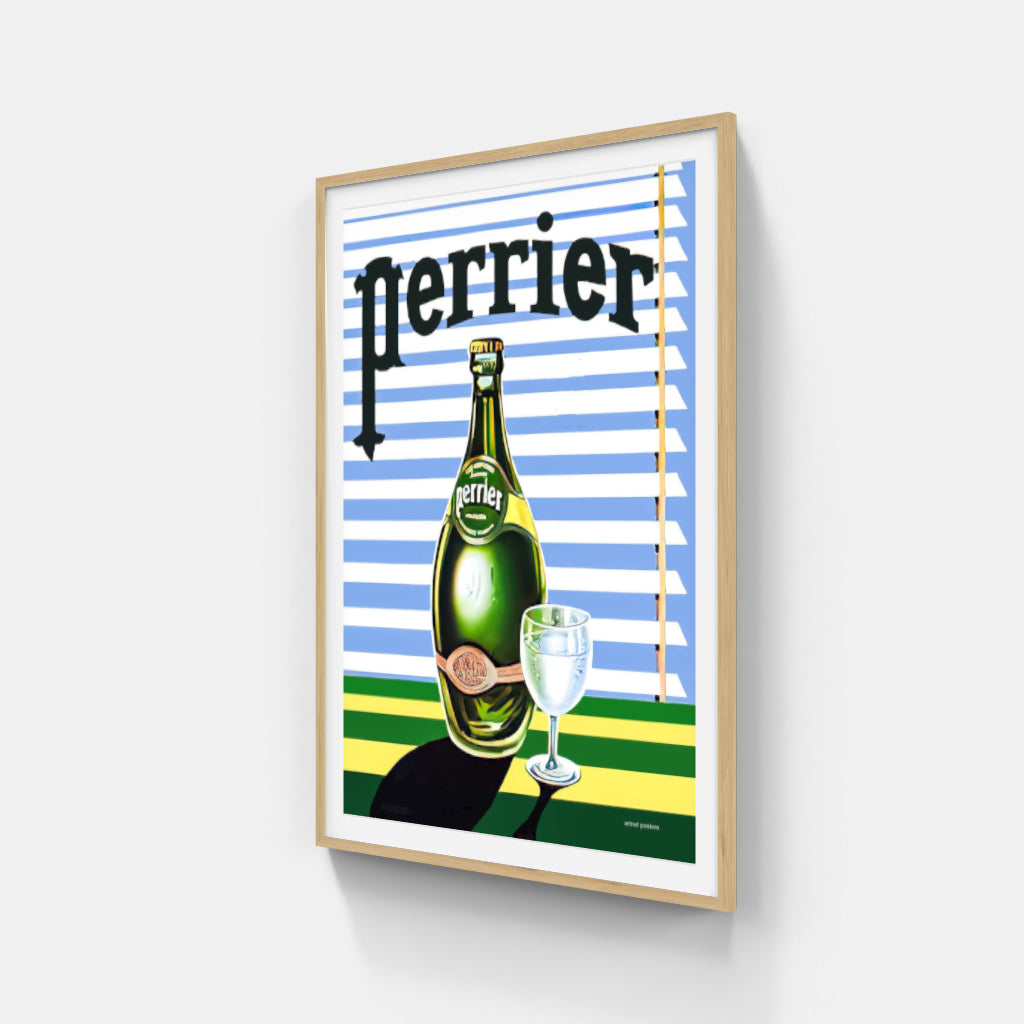 Perrier poster