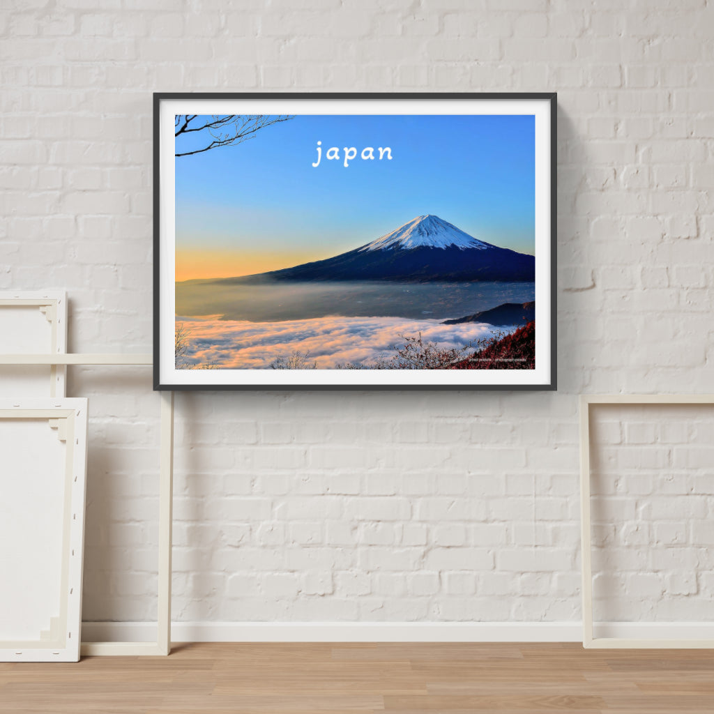 Mt Fuji poster