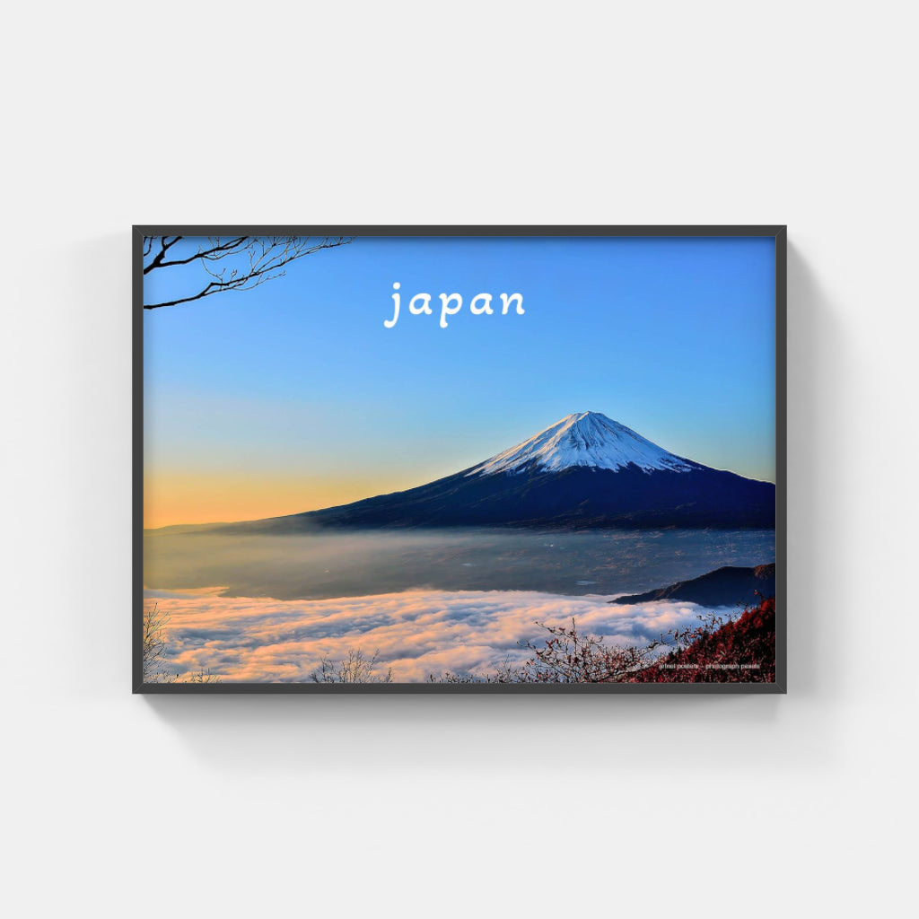 Mt Fuji poster