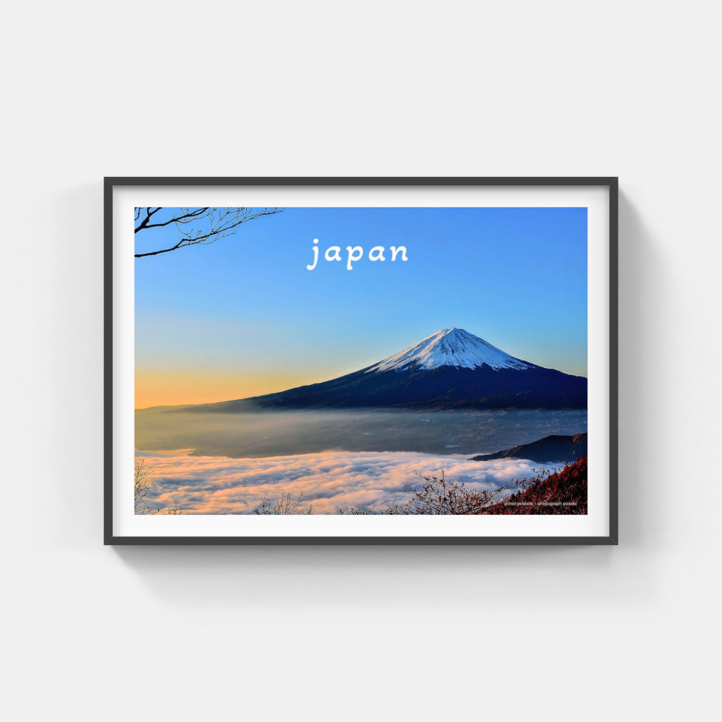 Mt Fuji poster