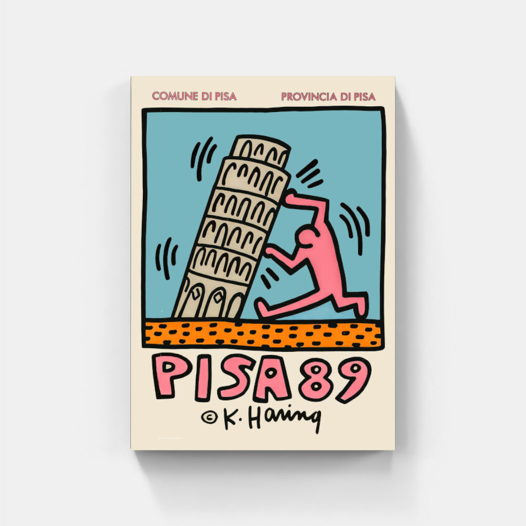 Keith Haring - Pisa poster