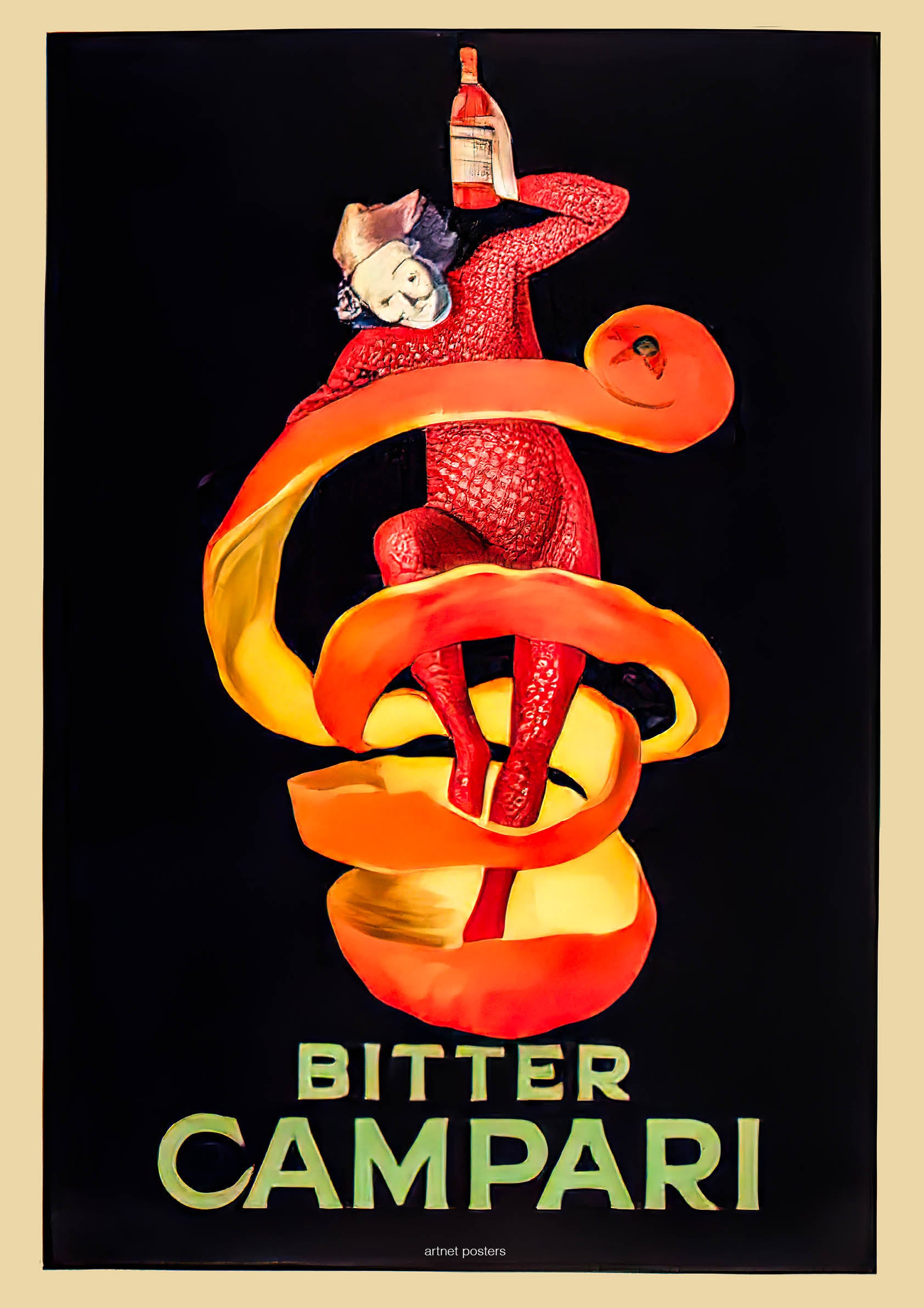 Campari, the fashionable aperitif poster