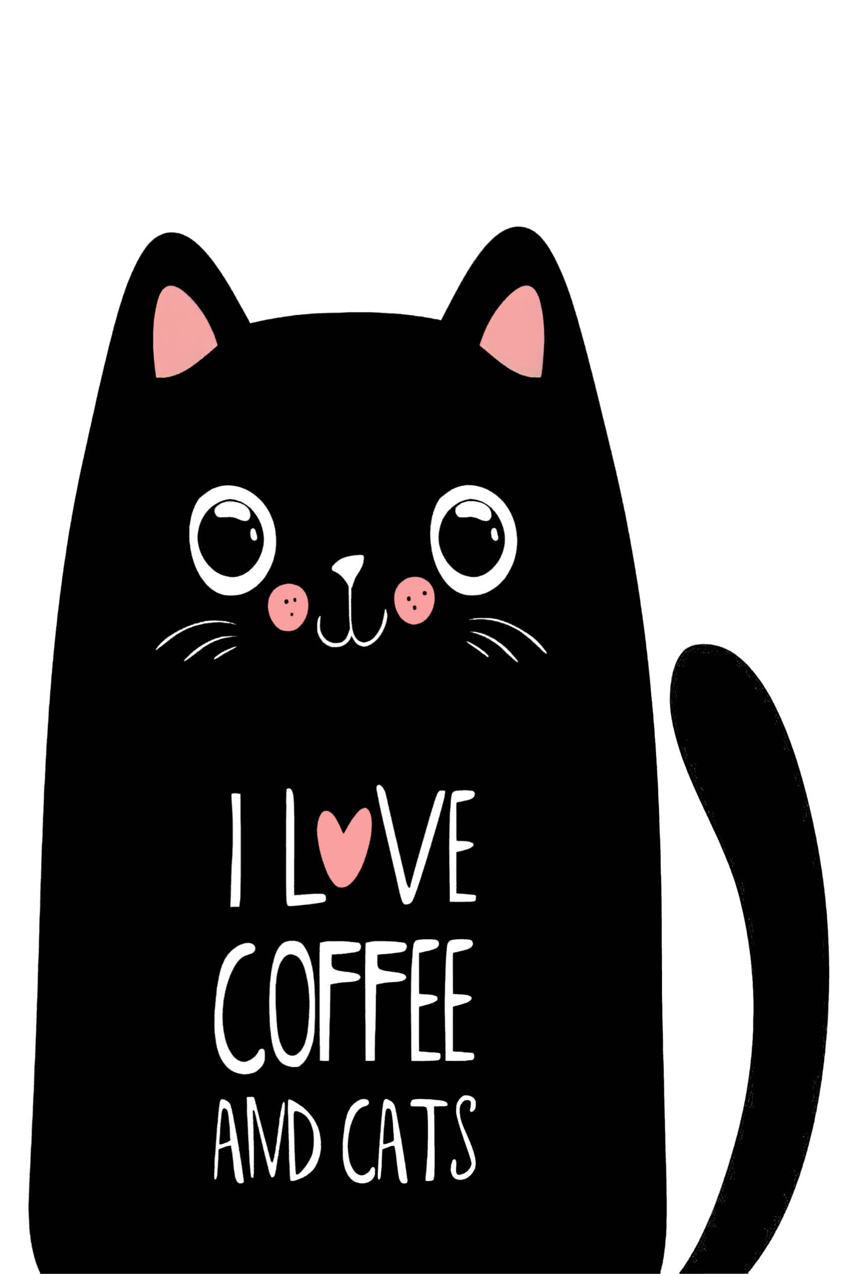 Coffee Cat poster